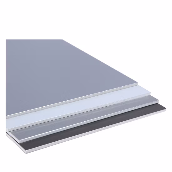PVDF PE Wooden Acm Plastic Alco Alu Alum Aluminium Sandwich ACP Aluminum Composite Panel
