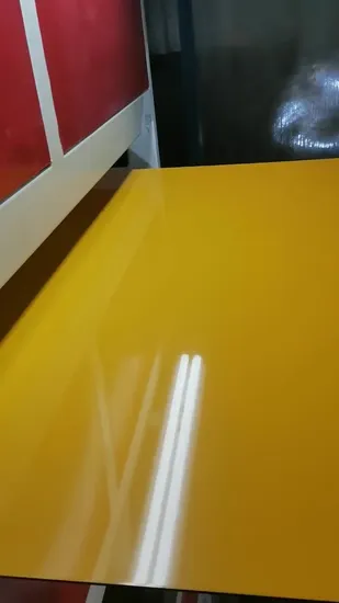 4mm Aluminum Composite ACP Wall Panels Outside Use with PVDF Paint Exterior Wall Panel Sheets Gold Color Aluminium Composite Panels